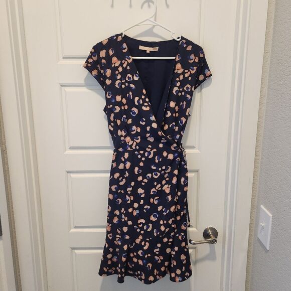 Hutch Dresses & Skirts - HUTCH Clara Leopard Print Wrap Dress Size 0X